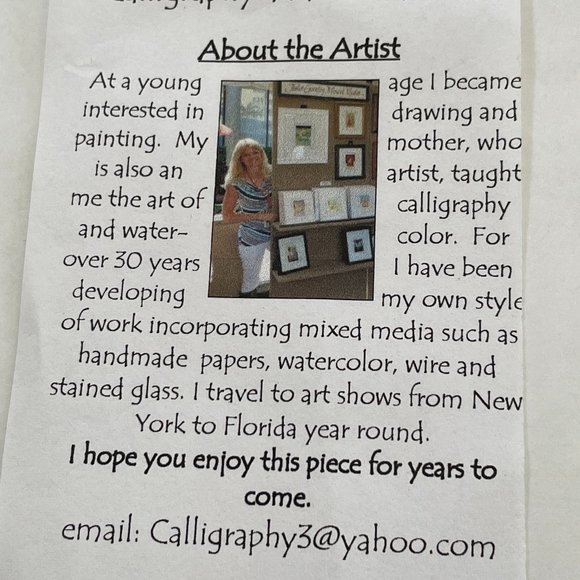 Julie Harper Goodin Framed Art - Picture 3 of 3